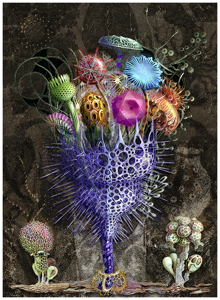 Spikey Vase by Carl Chew
